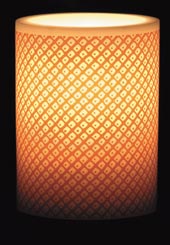 カメヤマローソク「あかりひとえ（20絞織り）」